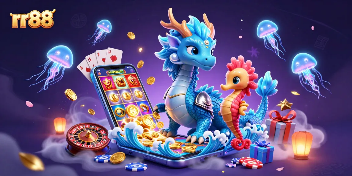 Experience exciting gameplay at rr88 with vibrant slots, dragon avatars, and glowing treasures. Join the fun!