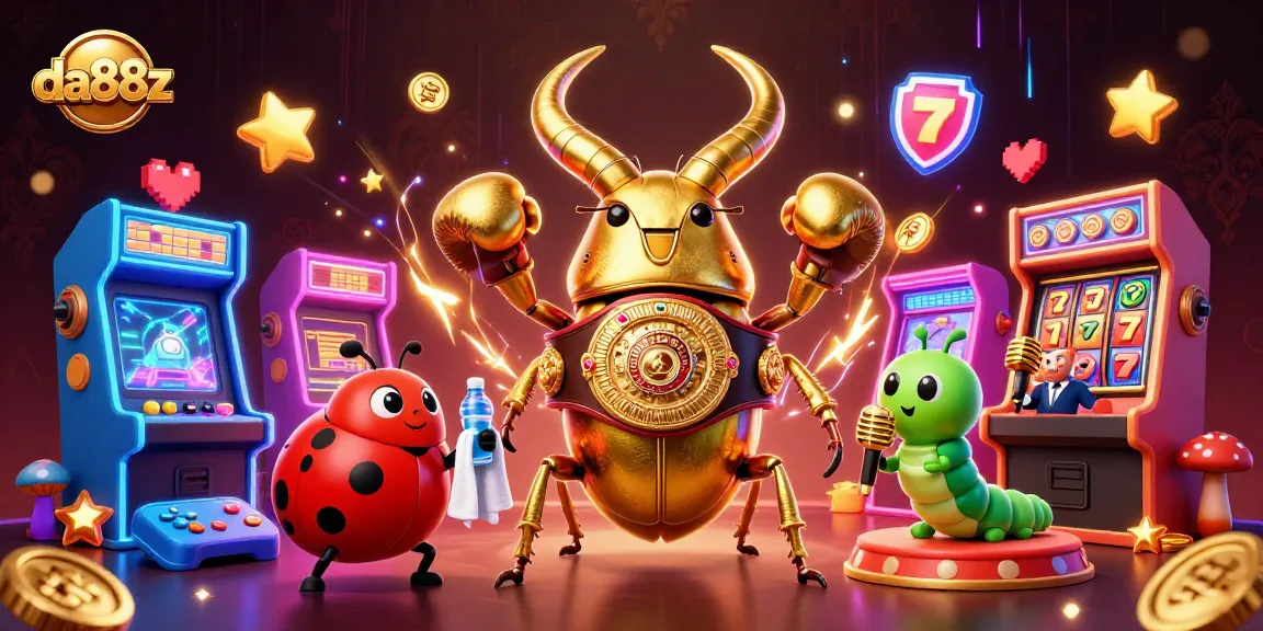 Join the action with da88z as the golden beetle competes in an exciting casino showdown.