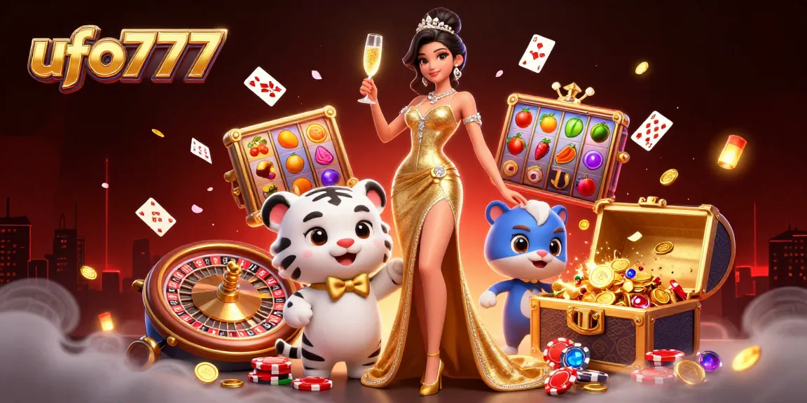 Experience the thrill of ufo777 with vibrant slots and a luxurious casino scene.