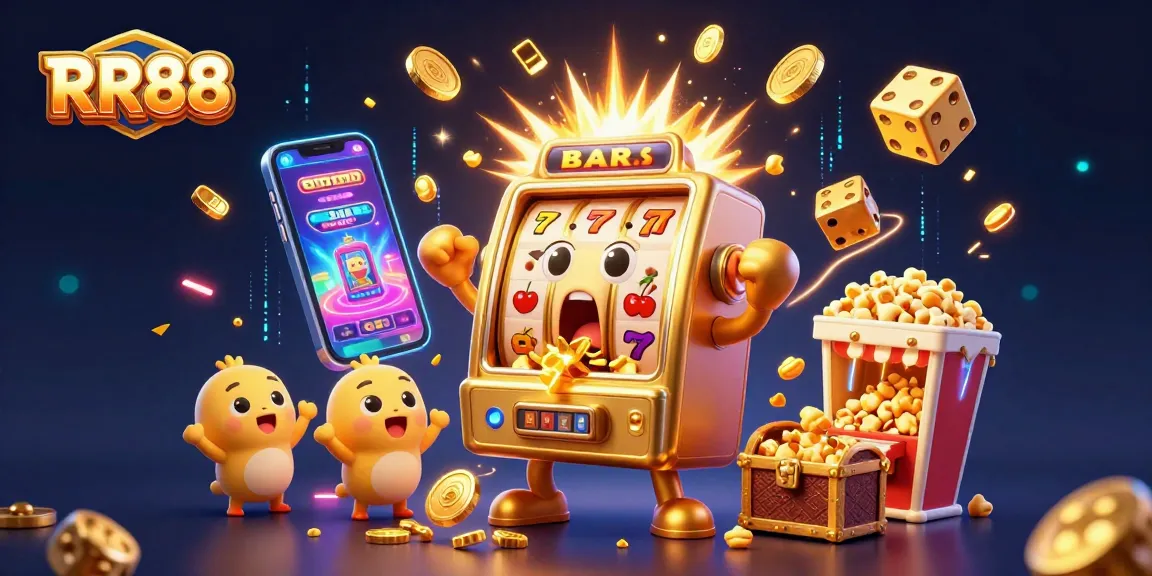 Experience thrilling wins at RR88 with dynamic slot machines, jackpots, and vibrant casino elements