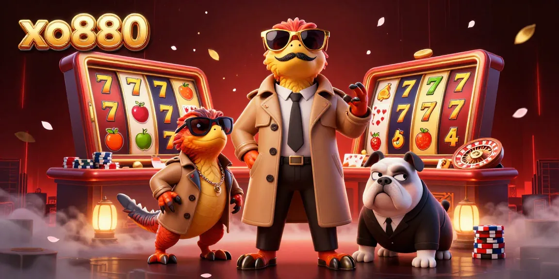 Immerse in the surreal world of xo880 with raptors in disguise at a VIP casino.